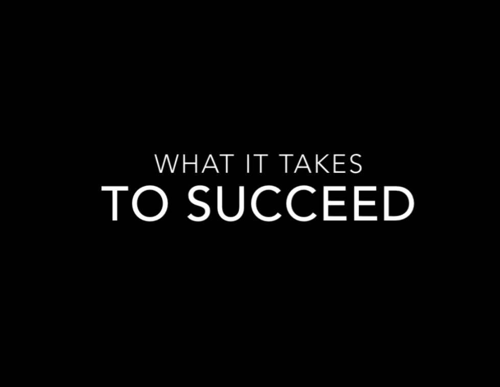 What it takes to succeed